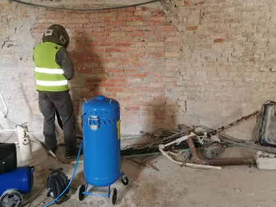 A homokszórás A homokszórás