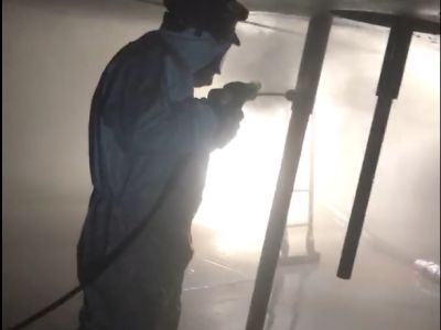 Felülettisztítás 2500 bar-os víznyomással Felülettisztítás 2500 bar-os víznyomással